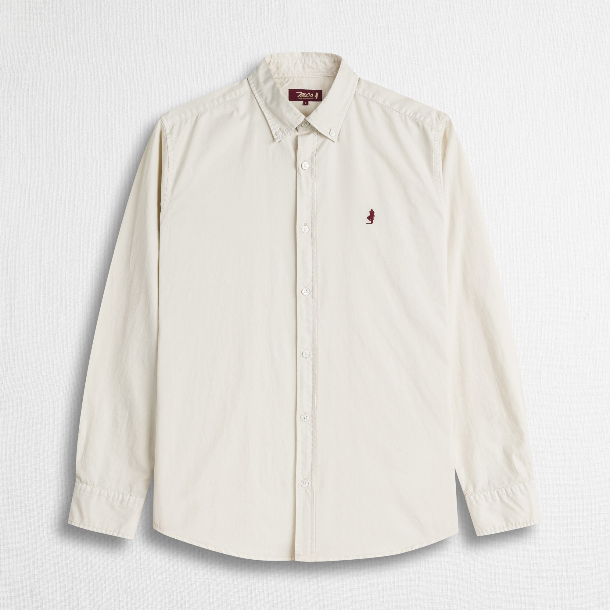 Camicia in Gabardina Tinto Capo 100% Cotone - Moon