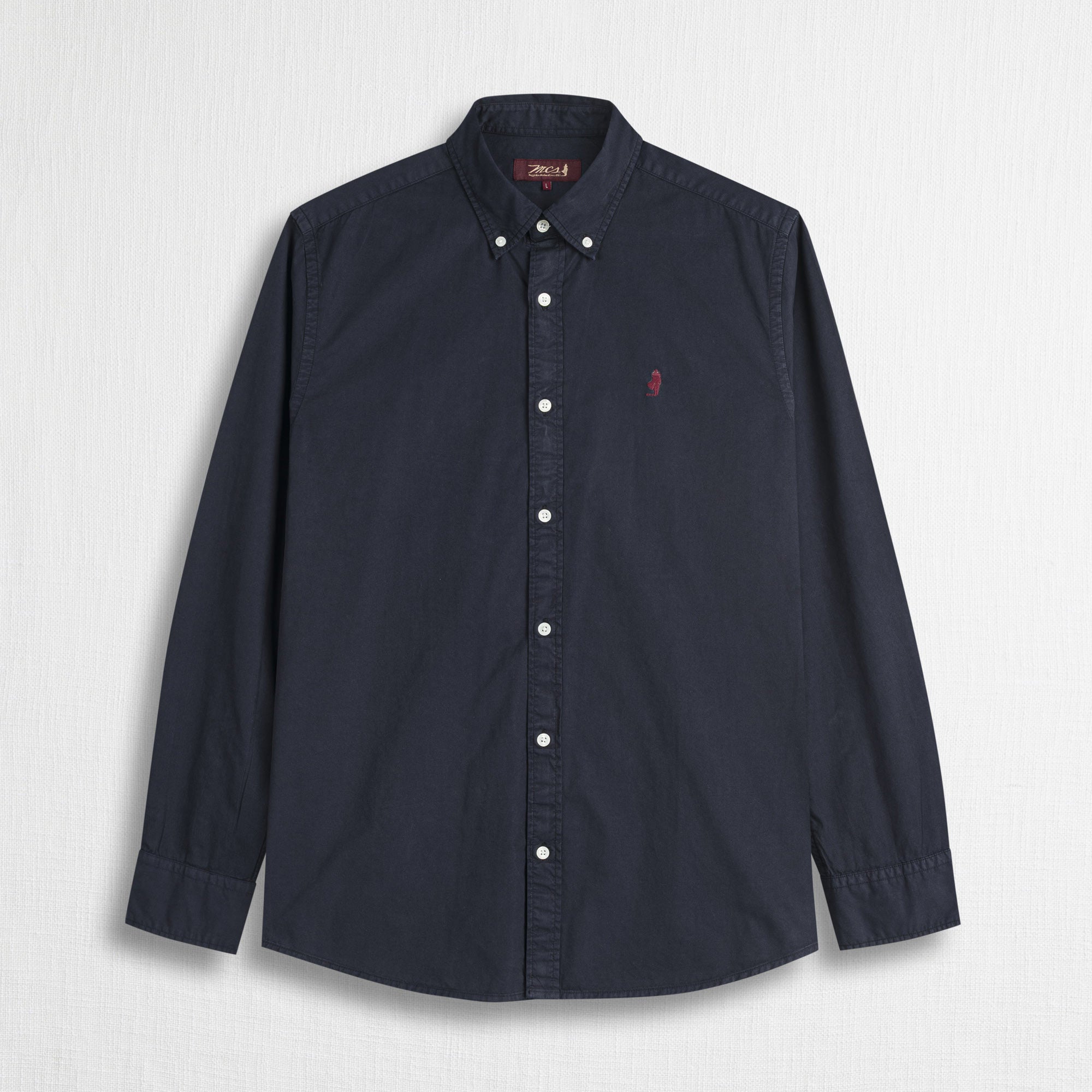 Camicia in Gabardina Tinto Capo 100% Cotone - Blue Navy