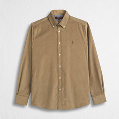 Camicia in Velluto a Coste 100% Cotone - Sand