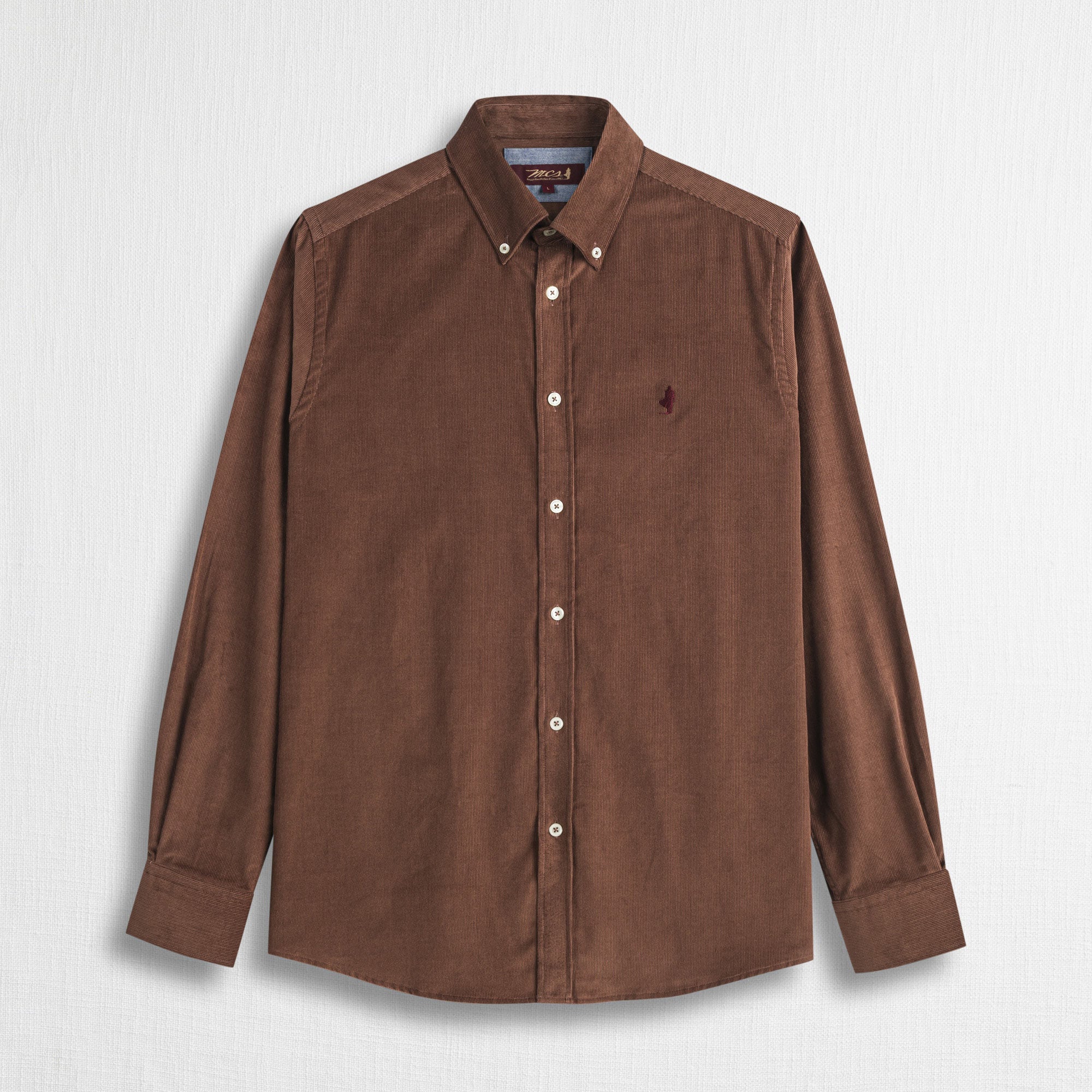 Camicia in Velluto a Coste 100% Cotone - Ginger