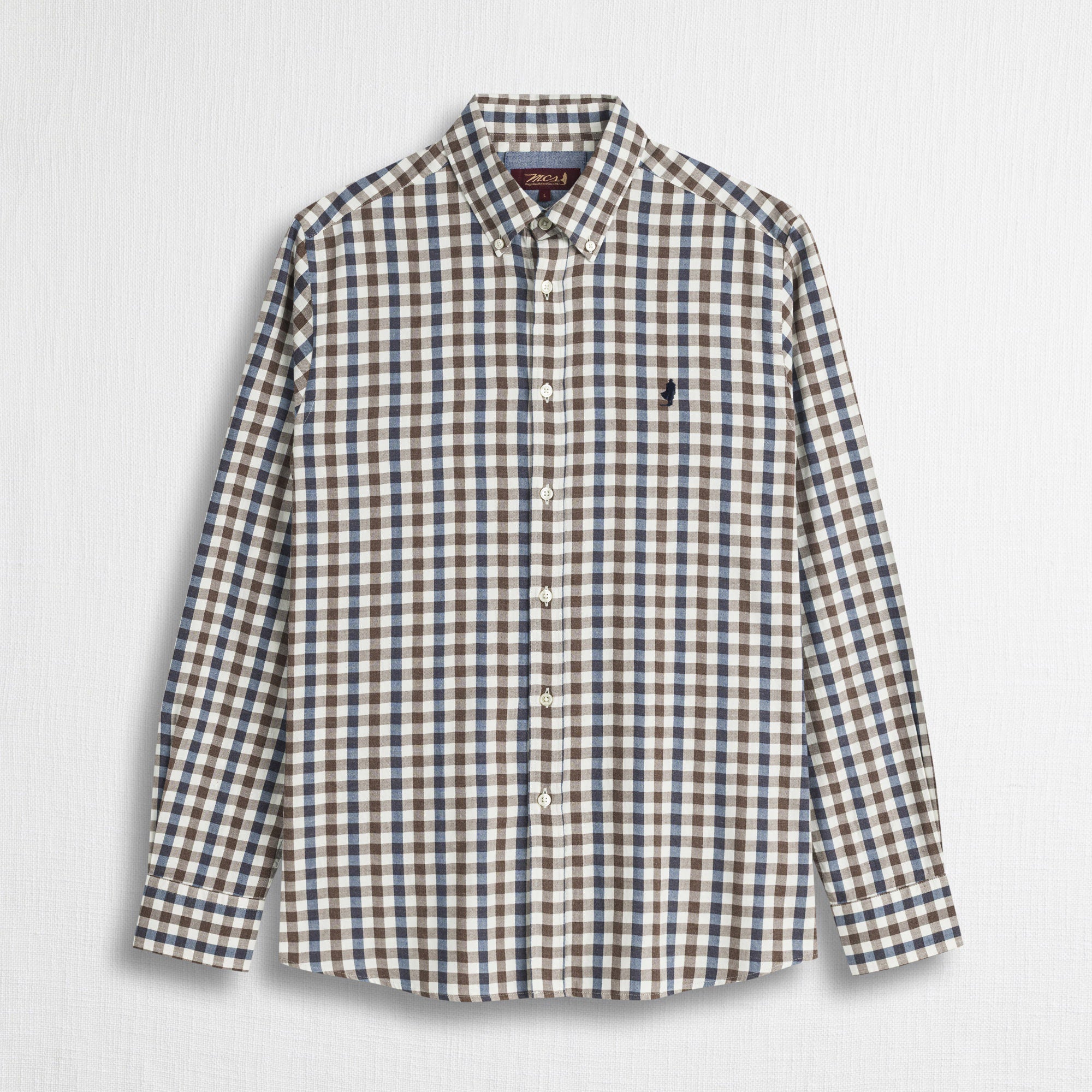 Camicia in Flanella a Quadri Piccoli - Ginger