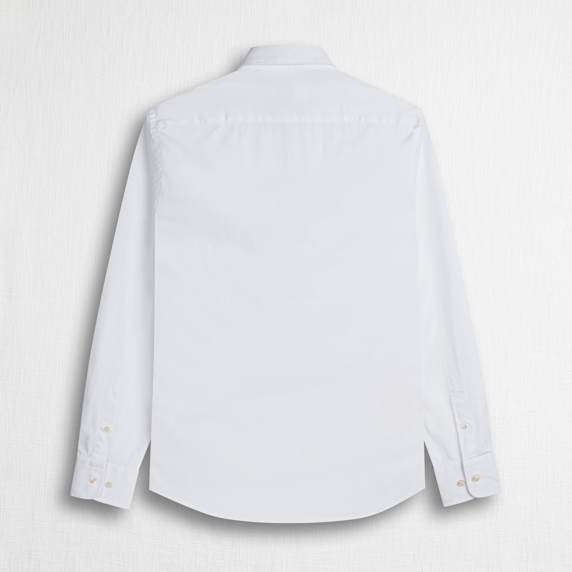 Camicia in cotone popeline elasticizzato - White
