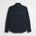 Camicia in cotone popeline elasticizzato - Navy Blue