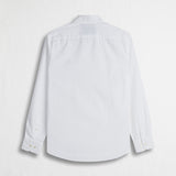 100% Cotton Oxford Shirt - White