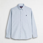 Camicia 100% cotone Oxford - Light Blue