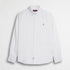 Camicia 100% lino manica lunga - White