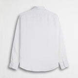 Camicia 100% lino manica lunga - White