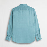 Camicia 100% lino manica lunga - Sky Blue