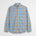Camicia 100% cotone a quadri - Sky Blue Check