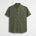 Camicia 100% cotone popeline manica corta - Dark Olive