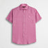 Camicia 100% lino manica corta - Wild Rose