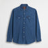 Camicia western in denim leggero - Mid Blue Denim