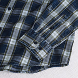 Camicia 100% cotone a quadri indigo - Indigo Check