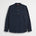 Camicia 100% lino serafino con collo coreana - Navy Blue