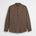 Camicia 100% lino serafino con collo coreana - Milk Chocolate