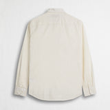 100% cotton embroidered shirt - Gardenia