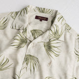 Printed bowling shirt short-sleeve - Milky Print