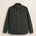 Giacca Overshirt in Gabardina di Cotone fronte - Olive Night