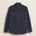 Camicia in Gabardina di Cotone Tinta in Capo fronte - Navy Blue