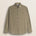 Camicia in Velluto a Coste Button-Down fronte - Taupe