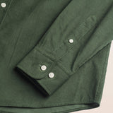 Camicia in Velluto a Coste Button-Down dettaglio manica - Ponderosa Pine