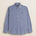 Camicia a Quadretti in Cotone Tinto Filo fronte - Blue Microcheck