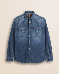 Camicia Western  fronte - Dark Blue