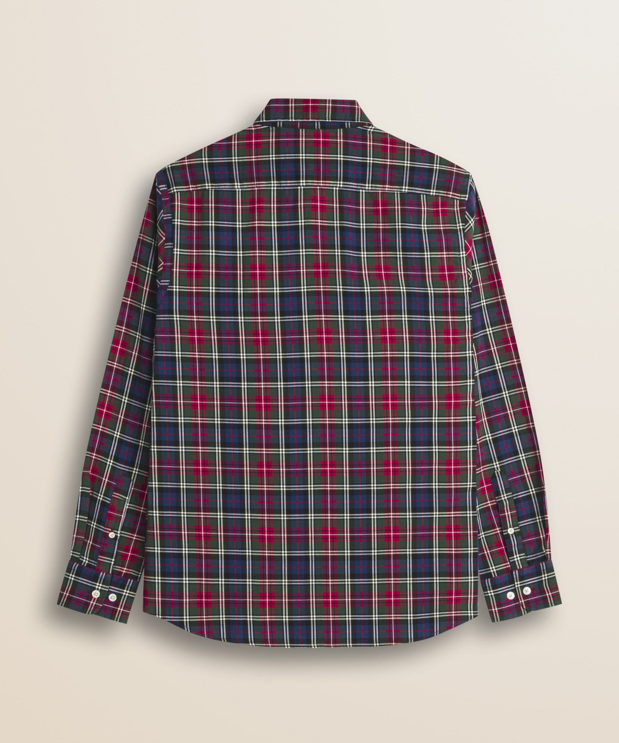 Camicia in Flanella a Quadri con Taschino retro - Red Tartan Check