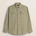 Camicia Workwear in Gabardina Tinta in Capo fronte - Elmwood Brown
