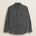 Camicia Overshirt in Flanella Pesante fronte - Grey Melange