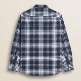 Camicia Tinto Filo Indaco a Quadri Workwear retro - Atlantic Deep Check
