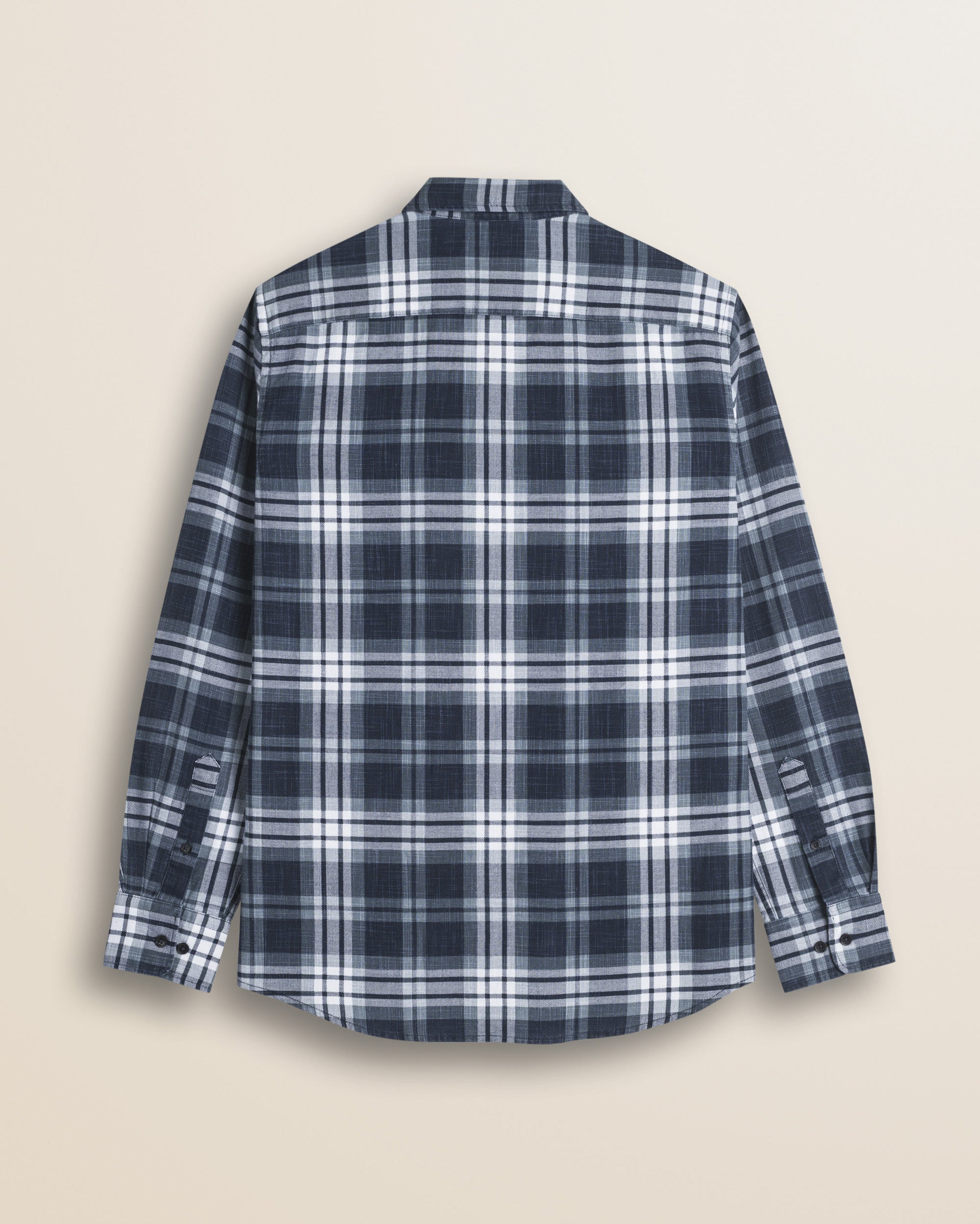 Camicia Tinto Filo Indaco a Quadri Workwear retro - Atlantic Deep Check
