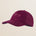 Cappello con Visiera in Misto Lana Tinta Unita fronte - Merlot