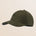 Cappello con Visiera in Misto Lana Tinta Unita fronte - Olive Night