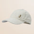 Cappello con Visiera in Velluto a Coste fronte - Gardenia