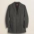 Cappotto in Misto Lana Herringbone fronte - Red Herringbone