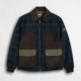 Giacca Harrington in lana check Black Watch - Black Watch
