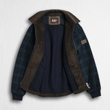 Giacca Harrington in lana check Black Watch