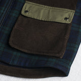 Giacca Harrington in lana check Black Watch