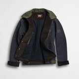 Giacca Trucker in Lana e Lino