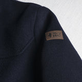 Caban in lana check Black Watch