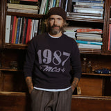 Maglione Girocollo con Logo 1987