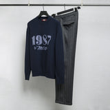 Maglione Girocollo con Logo 1987