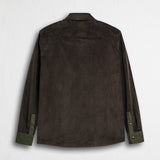 Overshirt in Velluto a Coste