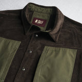Overshirt in Velluto a Coste