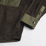 Overshirt in Velluto a Coste
