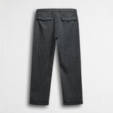 Pantalone Chino in Lana Herringbone