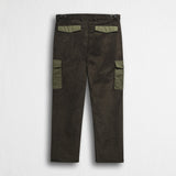 Pantaloni Chino in Velluto A Coste