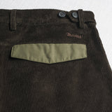 Pantaloni Chino in Velluto A Coste