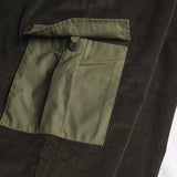 Pantaloni Chino in Velluto A Coste